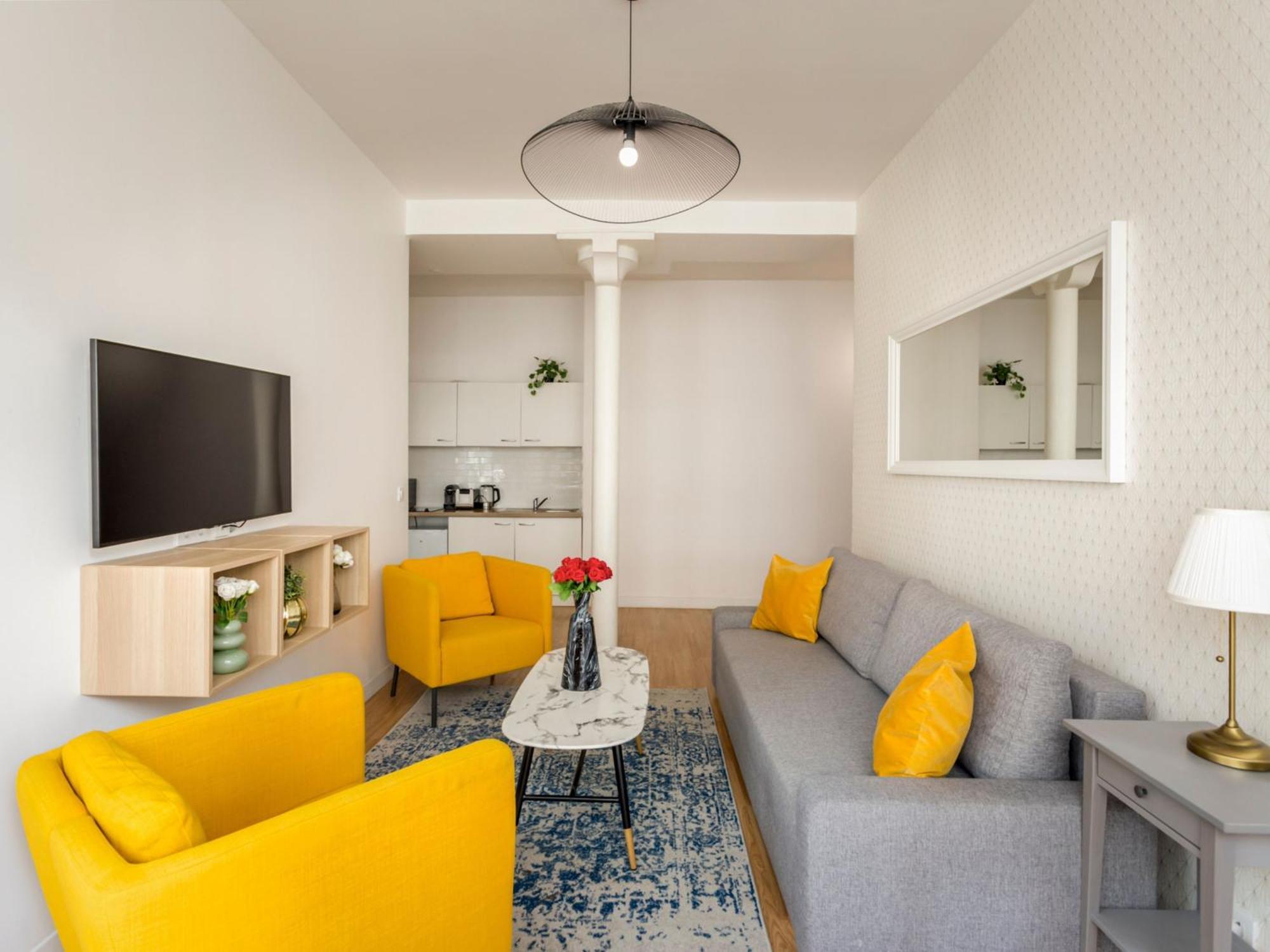 Cozy 3 Bedrooms - Louvre&opéra Apartamento
